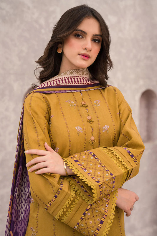 Jazmin D # 59 - 01 | 3PC Luxury Lawn | Cotton Silk Print Dupatta