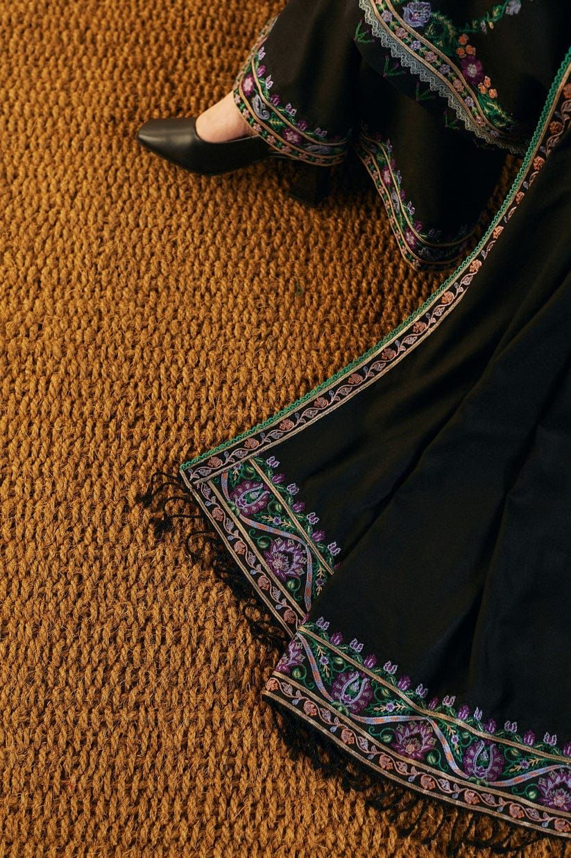 Zara Shahjahan D#26-04 | 3pc Dhanak with Embriodered Dhanak Shawl