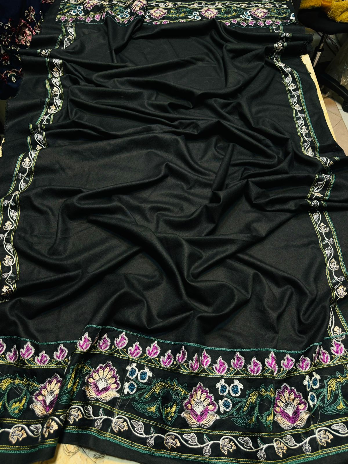 Zara Shahjahan D#26-04 | 3pc Dhanak with Embriodered Dhanak Shawl