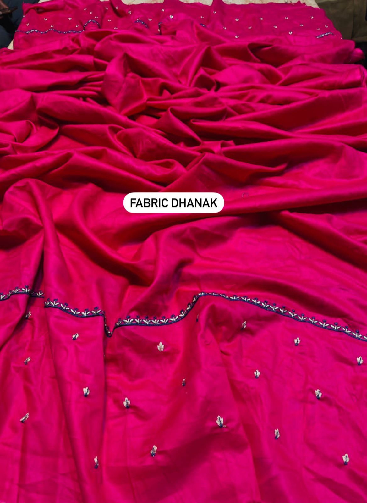 Aisling D # 22 - 04 | 3pc Dhanak with Embroidered Dhanak Dupatta