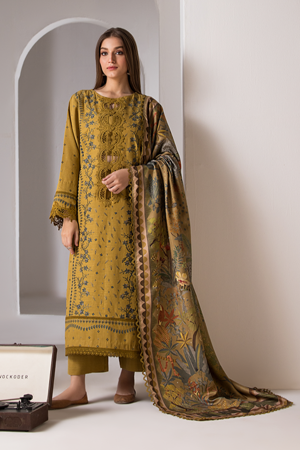 Sobia Nazir D # 181 - 01 | 3PC Luxury Lawn | Monar Printed Dupatta